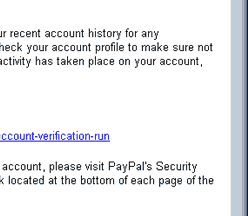 Notification of PayPal Limited Account Access - Email Scam
