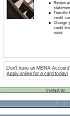 MBNA officiaI notice! - Spoof Email Phishing Scam