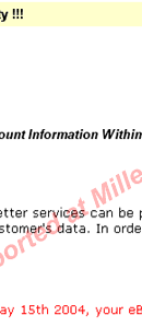 Final notice - update your account to avoid service cancellation