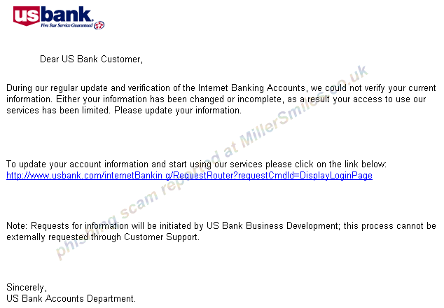 UsBank.com Update! reply under 25 hourml