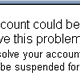 eBay suspended account email scam and bogus web site