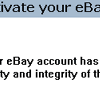 eBay User Account Protection email hoax