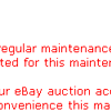 Fake ebay web page scam