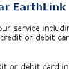 EARTHLINK spoof email & credit card scam