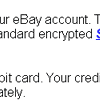 Spoof eBay Email Hoax and Fake Web Site